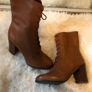 Franco Sarto Leather Boots